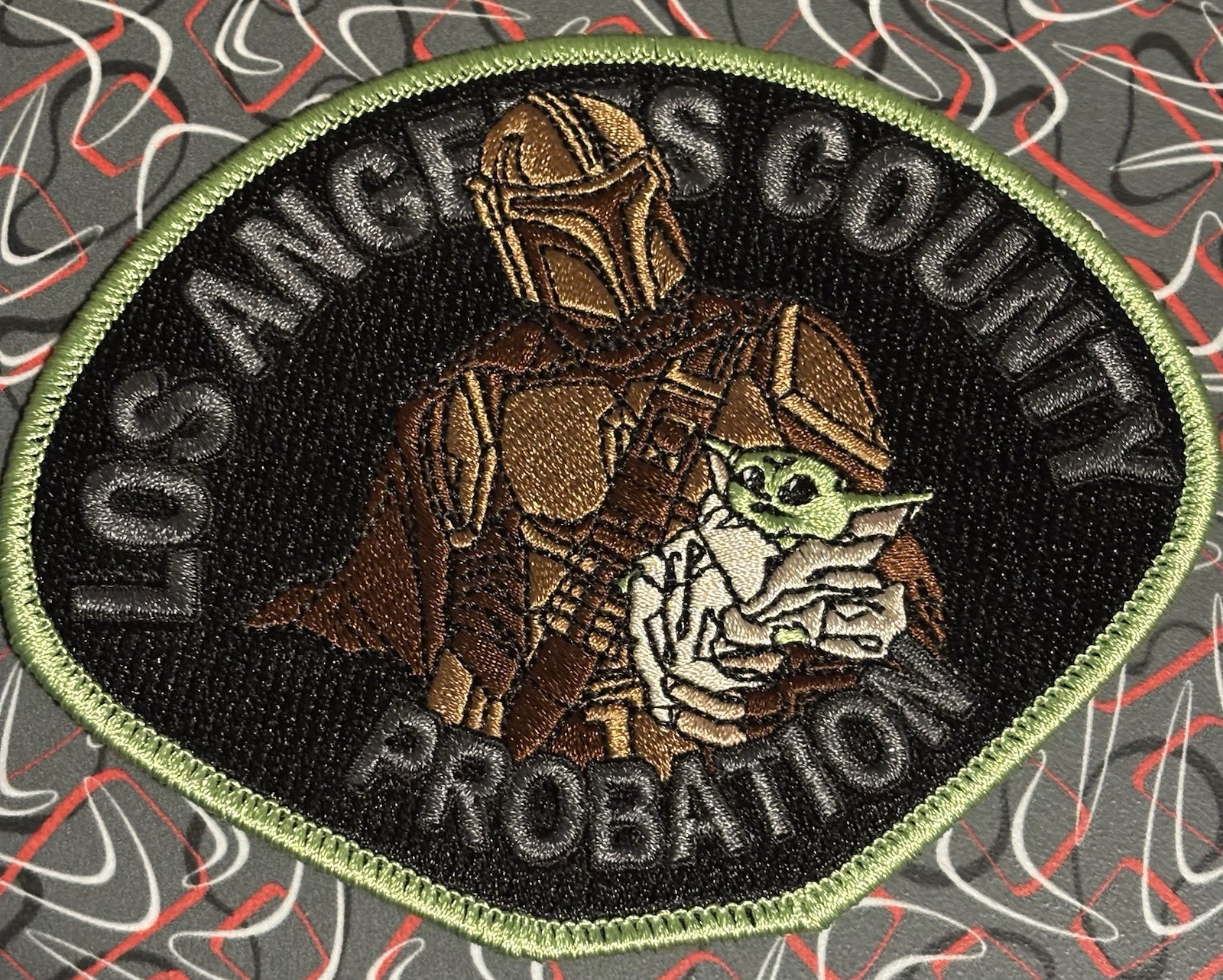 Los Angeles County Probation Police California patch Starwars