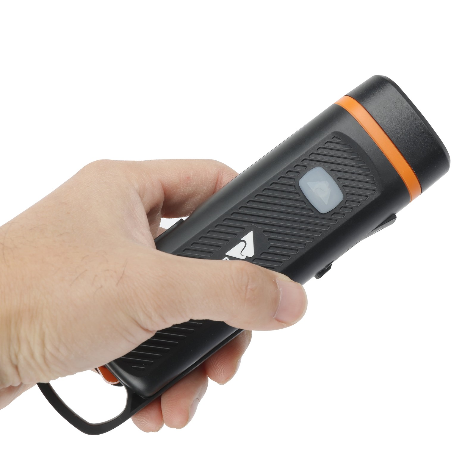 300 Lumen Emergency Flashlight, Dual Rechargeable, Hand Crank LED Light