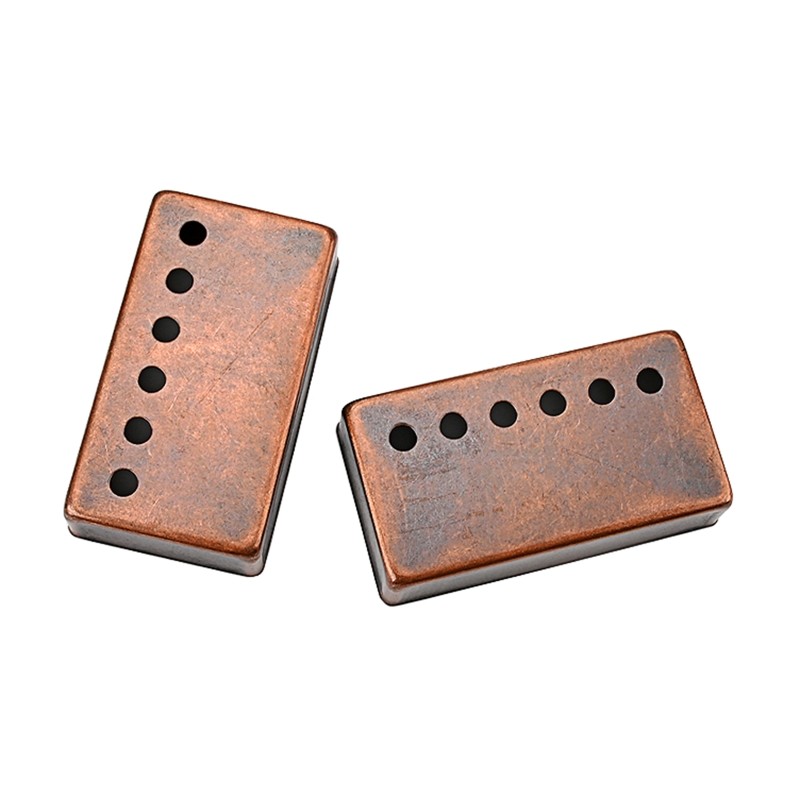 2Pcs Pickup Covers Humbuckers Copper Guitar Humbuckers Pickup Cover Set for Neck