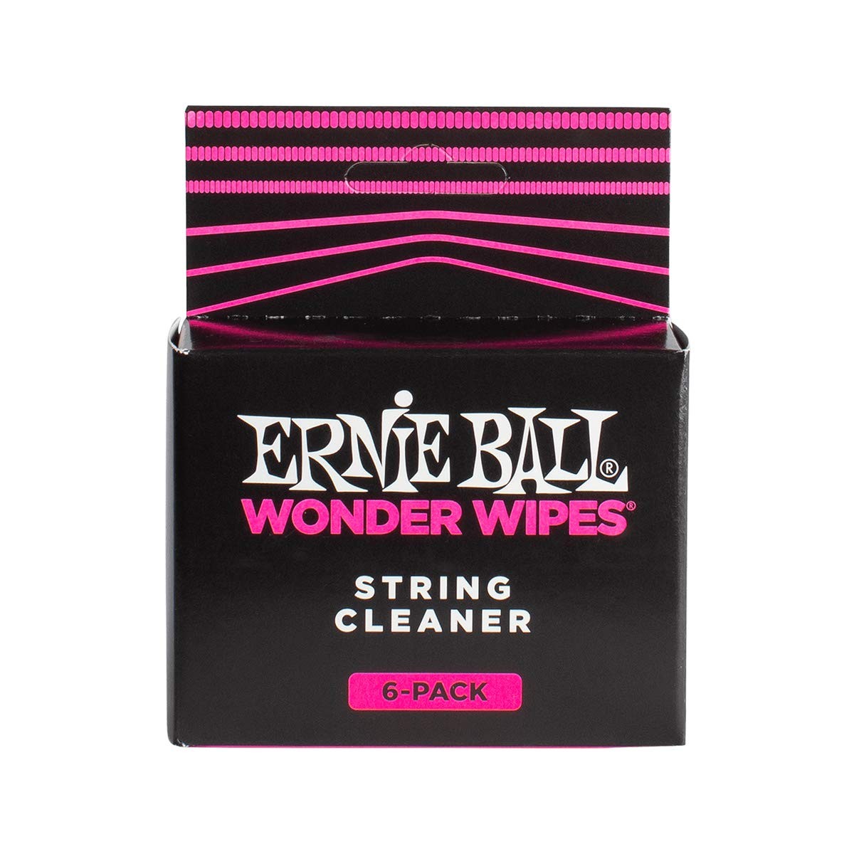 Ernie Ball Wonder Wipes String Cleaner, 6-pack (P04277) 1 Count (Pack of 1)