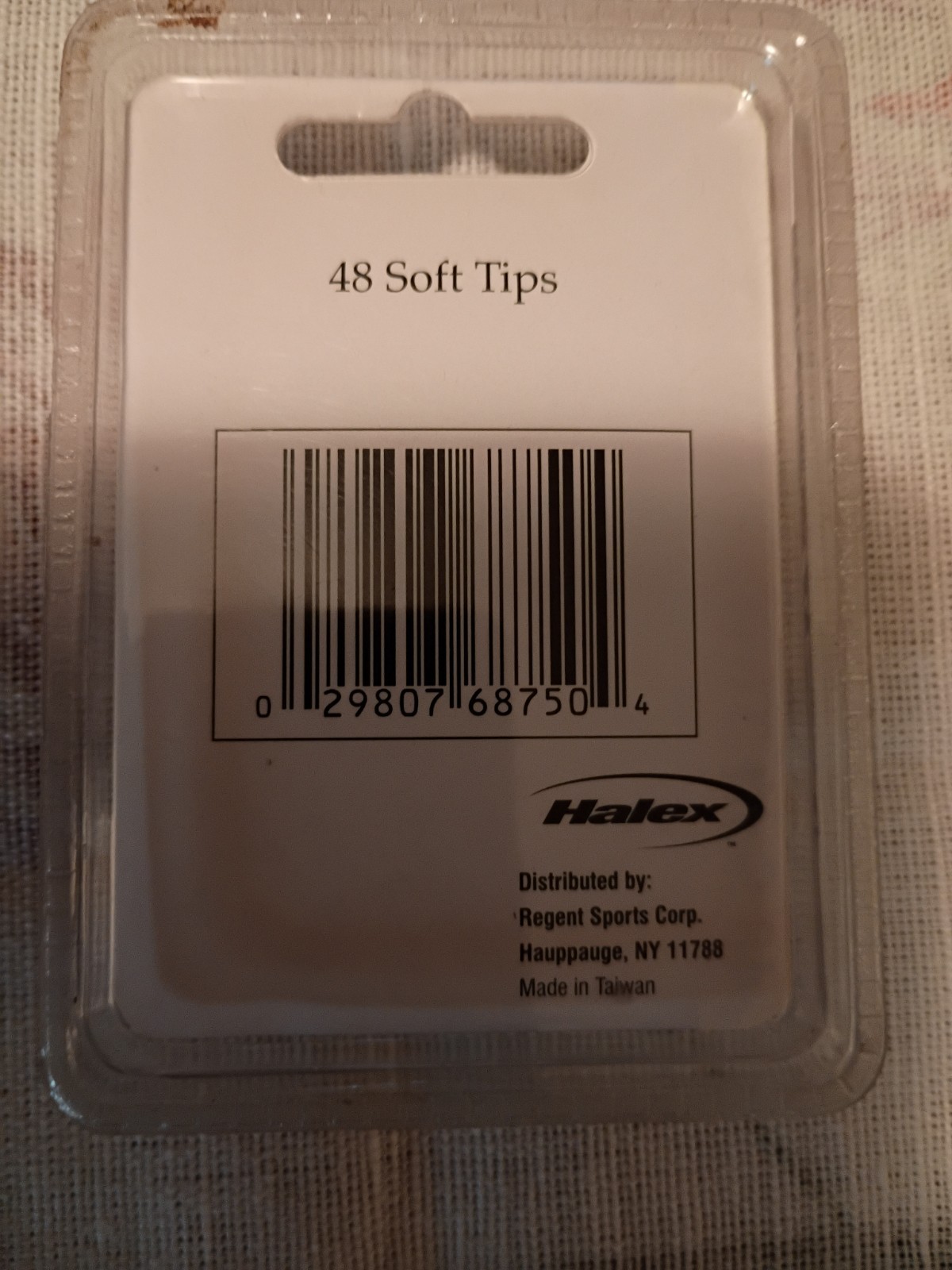 Halex 48 Soft Tips 2BA Size Soft Dart Tips - Black