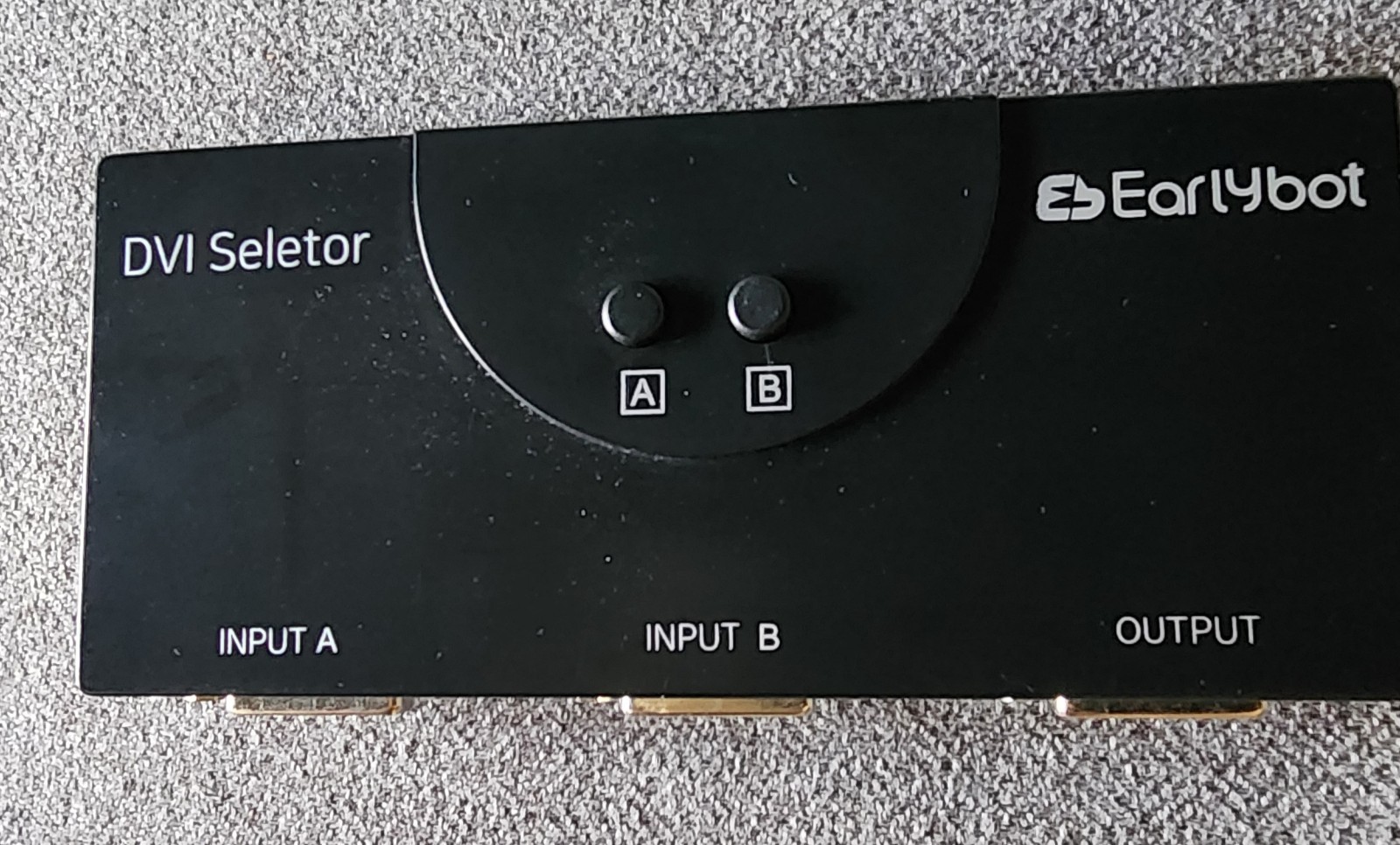 DVI  Selector 2 Port Manual Switcher Selector Switch Box