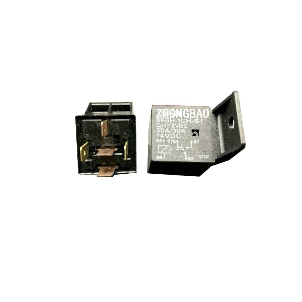 1pc 896H-1CH-S1 12VDC 50A/30A 14VDC 5pin Relay