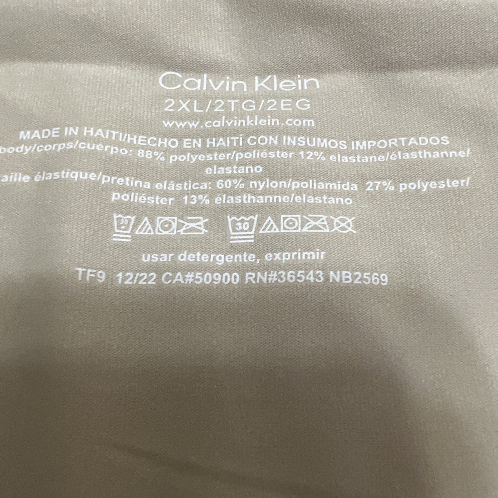 3 Calvin Klein Microfiber Stretch Low Rise Trunk Wicking, Technology 2XL NB2569