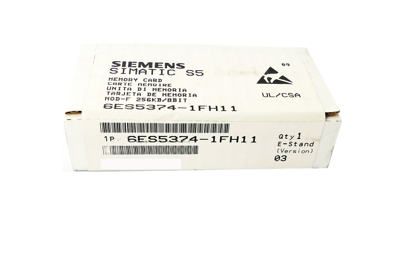 SIEMENS SIMATIC S5 6ES5374-1FH11 6ES5 374-1FH11 E-Stand: 3 -sealed-