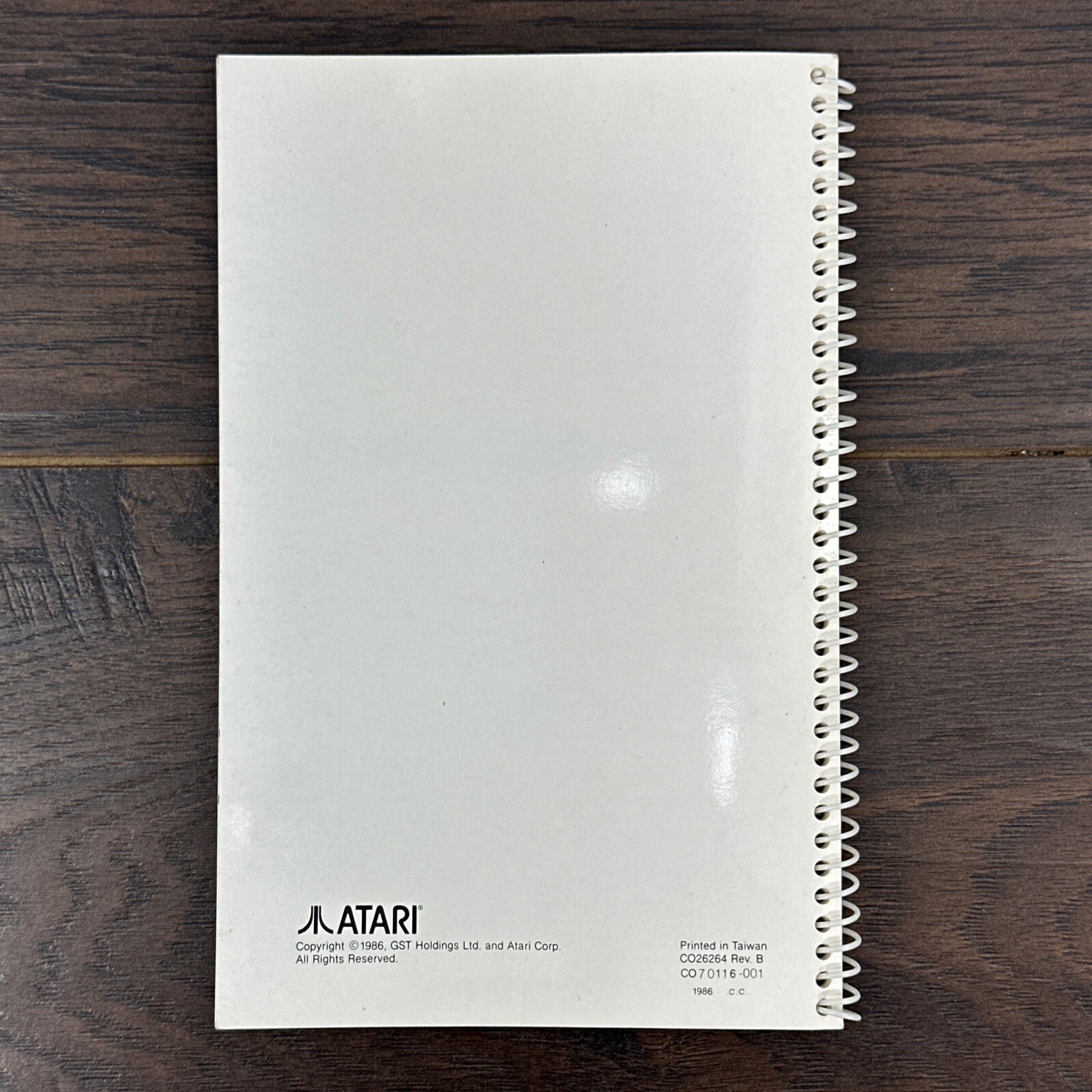 Atari 1st Word Owner's Manual: 1986 Atari ST