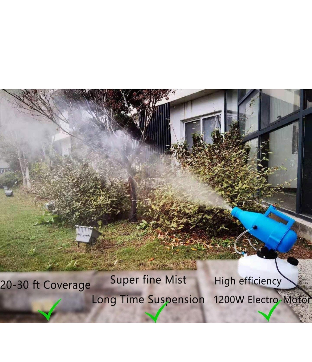 Portable Ultra-low Capacity Nebulizer/fogger