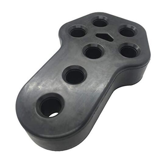 Exhaust Hanger Muffler Bushing Mount Bracket 12mm ID (0.47") Black 7-holes