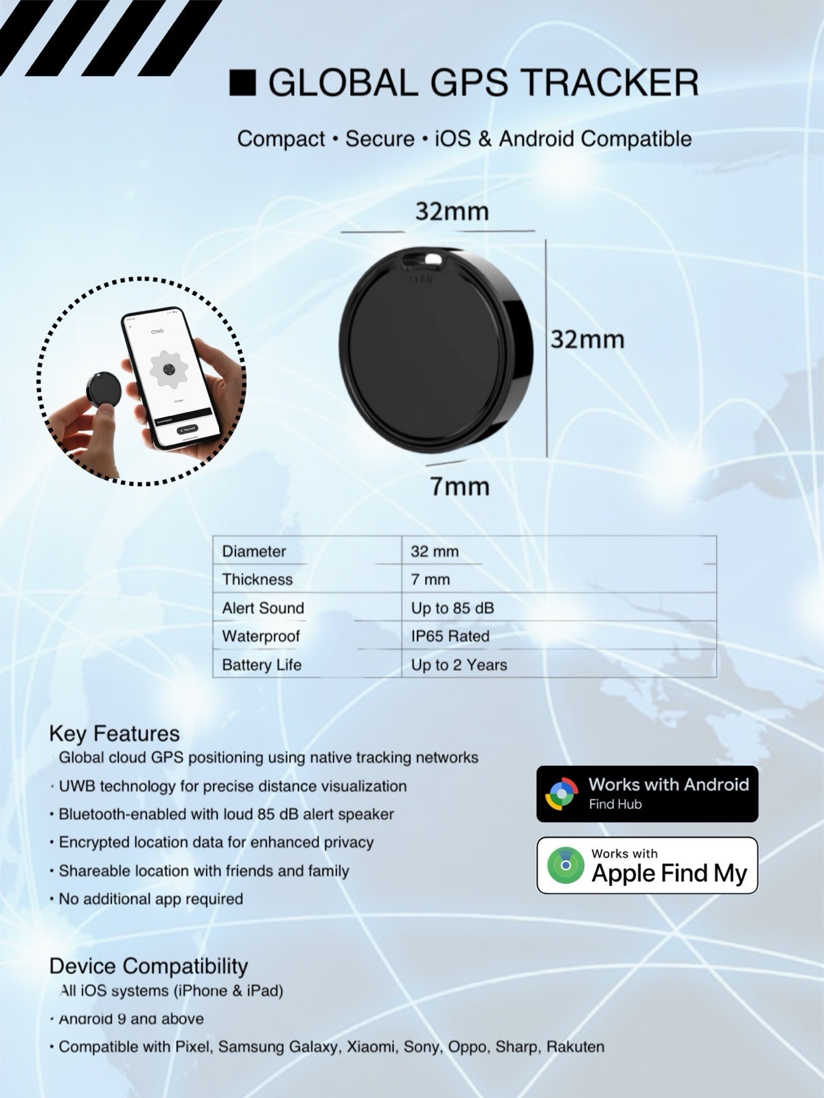 Pet Tracker Real-Time GPS for iOS Android Cats Dogs Horses etc.