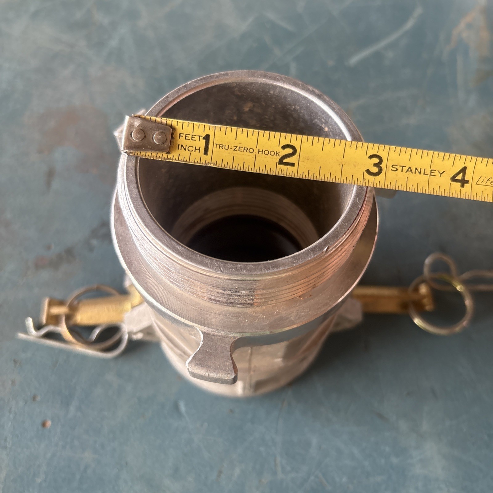 KOCHEK 2.5 NH FIRE ENGINE Truck Hose Connector THREADED