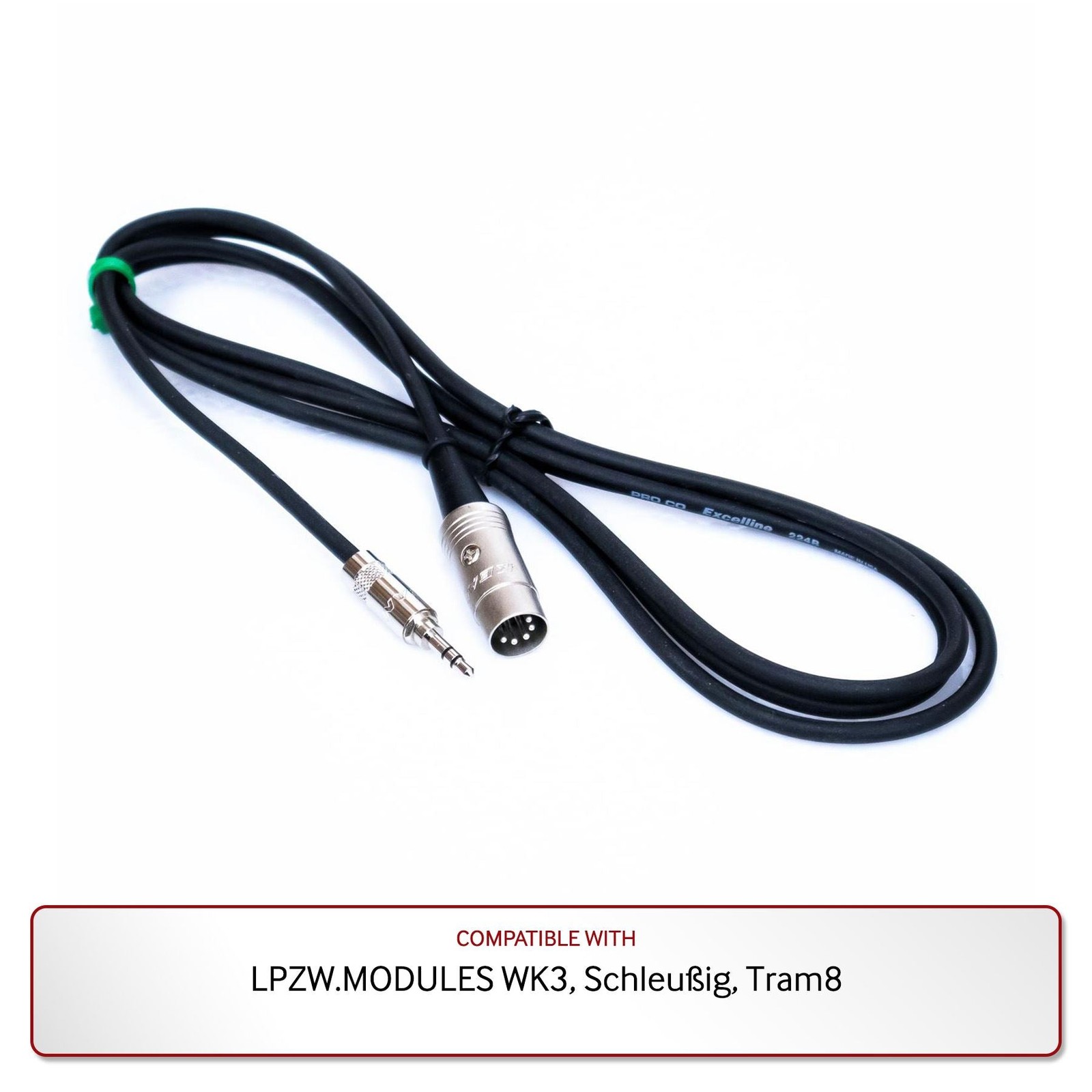 RapcoHorizon 6-Foot MIDI to TRS Cable for LPZW.MODULES WK3, Schleubig, Tram8