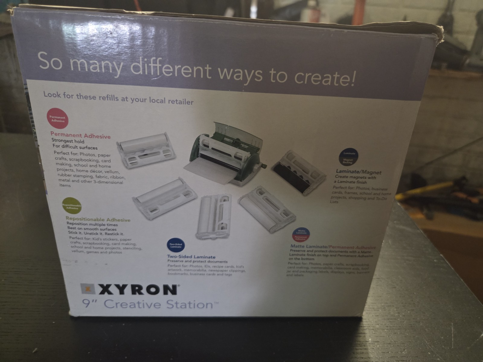 Xyron XRN900 9-Inch Creative Station Multi-Function Laminate/Crafting