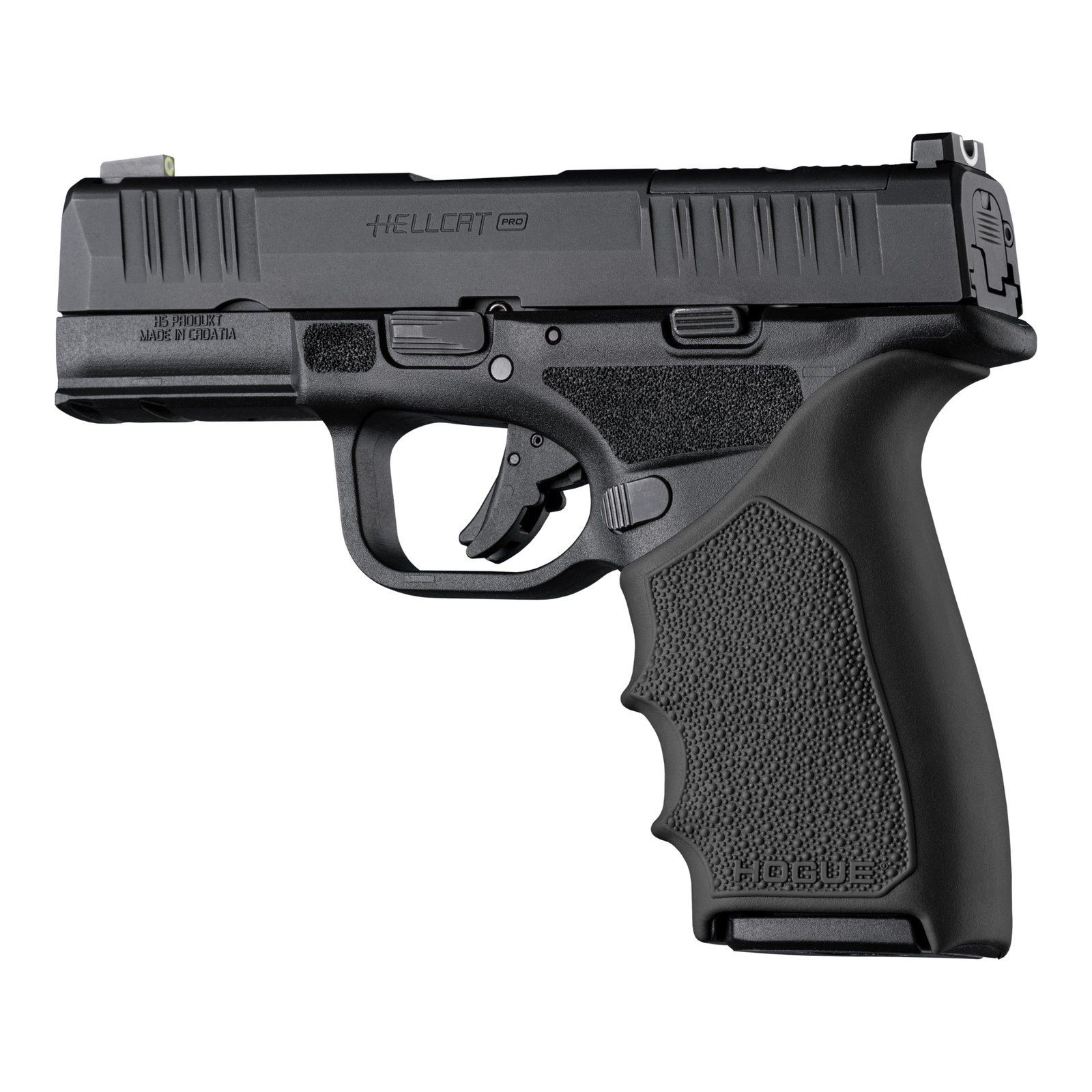 Hogue HandAll Beavertail Rubber Grip Sleeve for Springfield One Size, Black