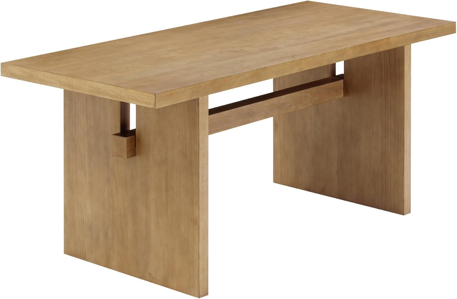 Nathan James Briggs Modern Dining Table for 6, Small Rectangle Dining Table, Sol