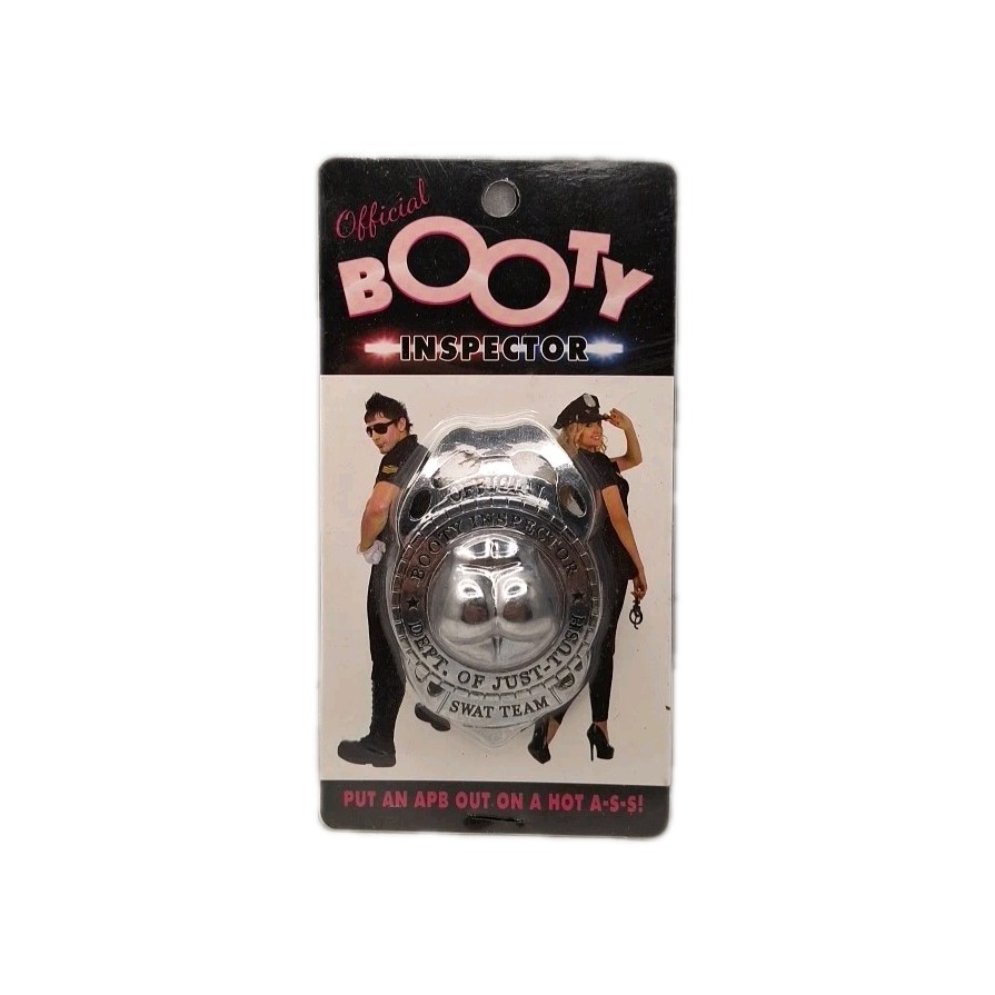 Booty Patrol Novelty Halloween Laminate inspector cosplay