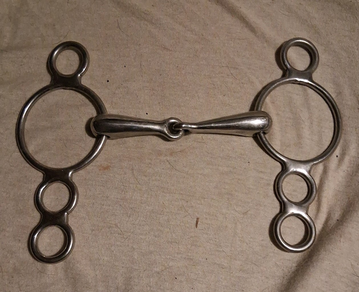 5" Elevator Loose Ring, .5" Snaffle Horse Bit