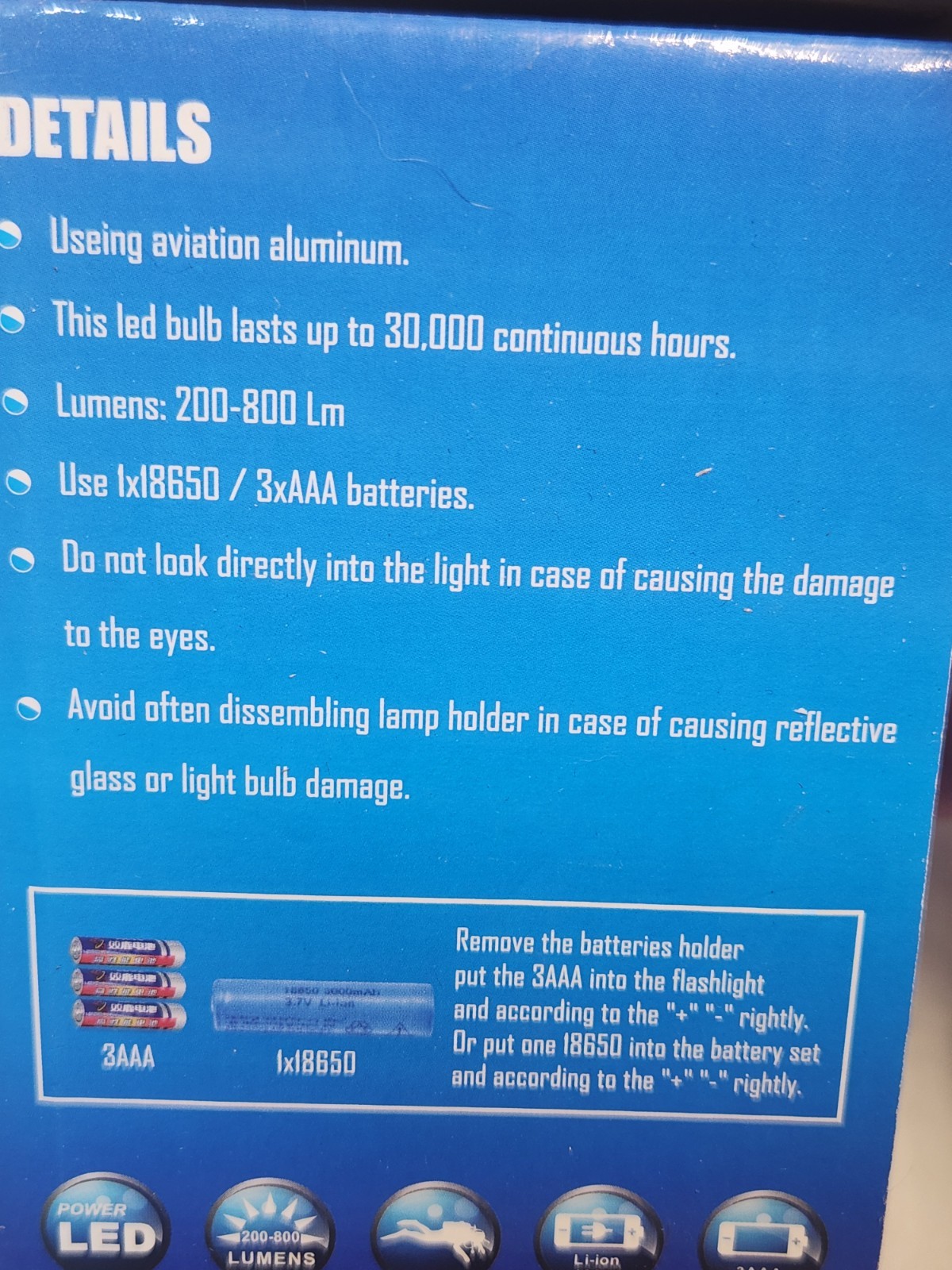 Diving Headlamp