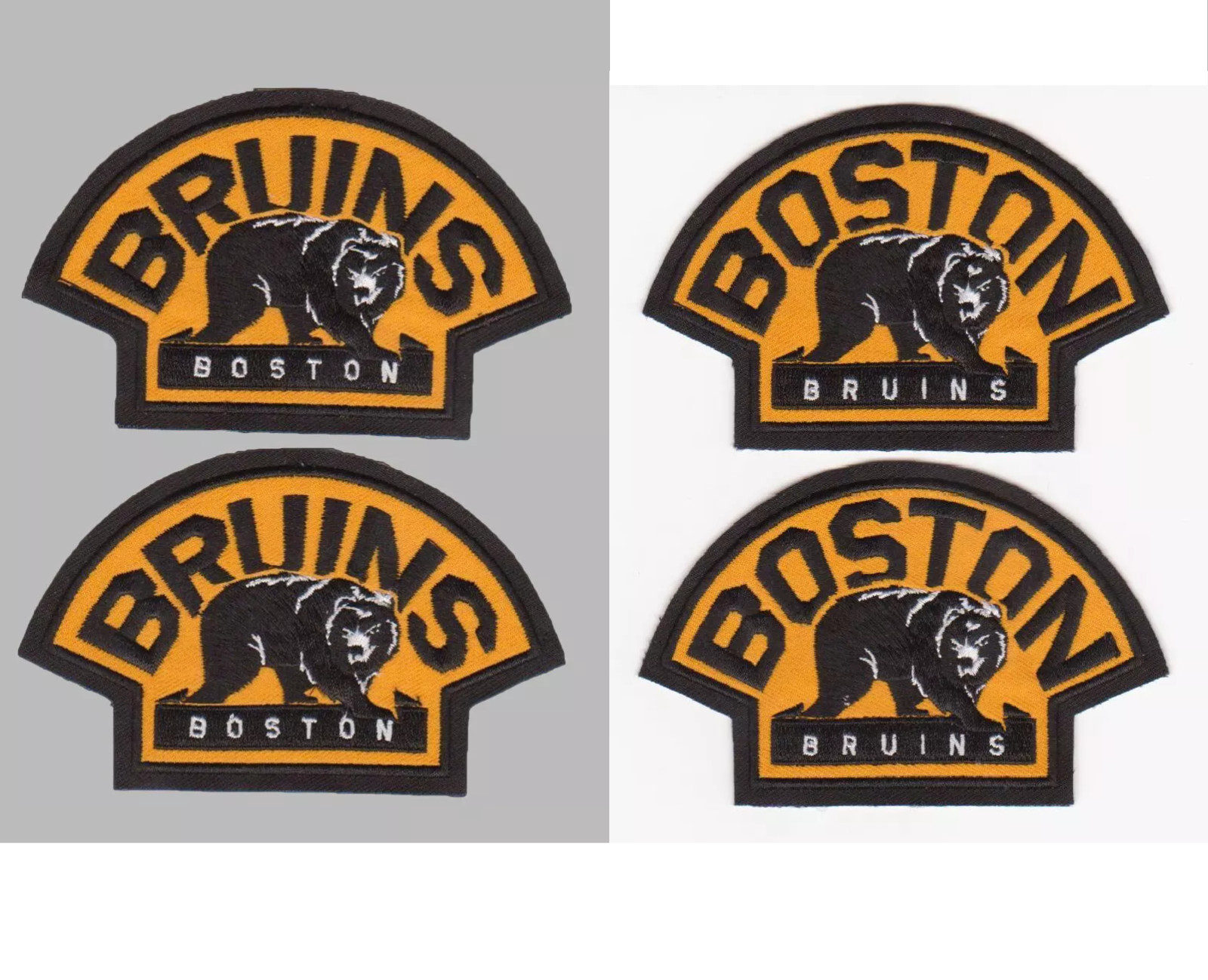 2 NHL Boston Bruins Shoulder Patch / Patches The Game Wining Patch 2010/2011