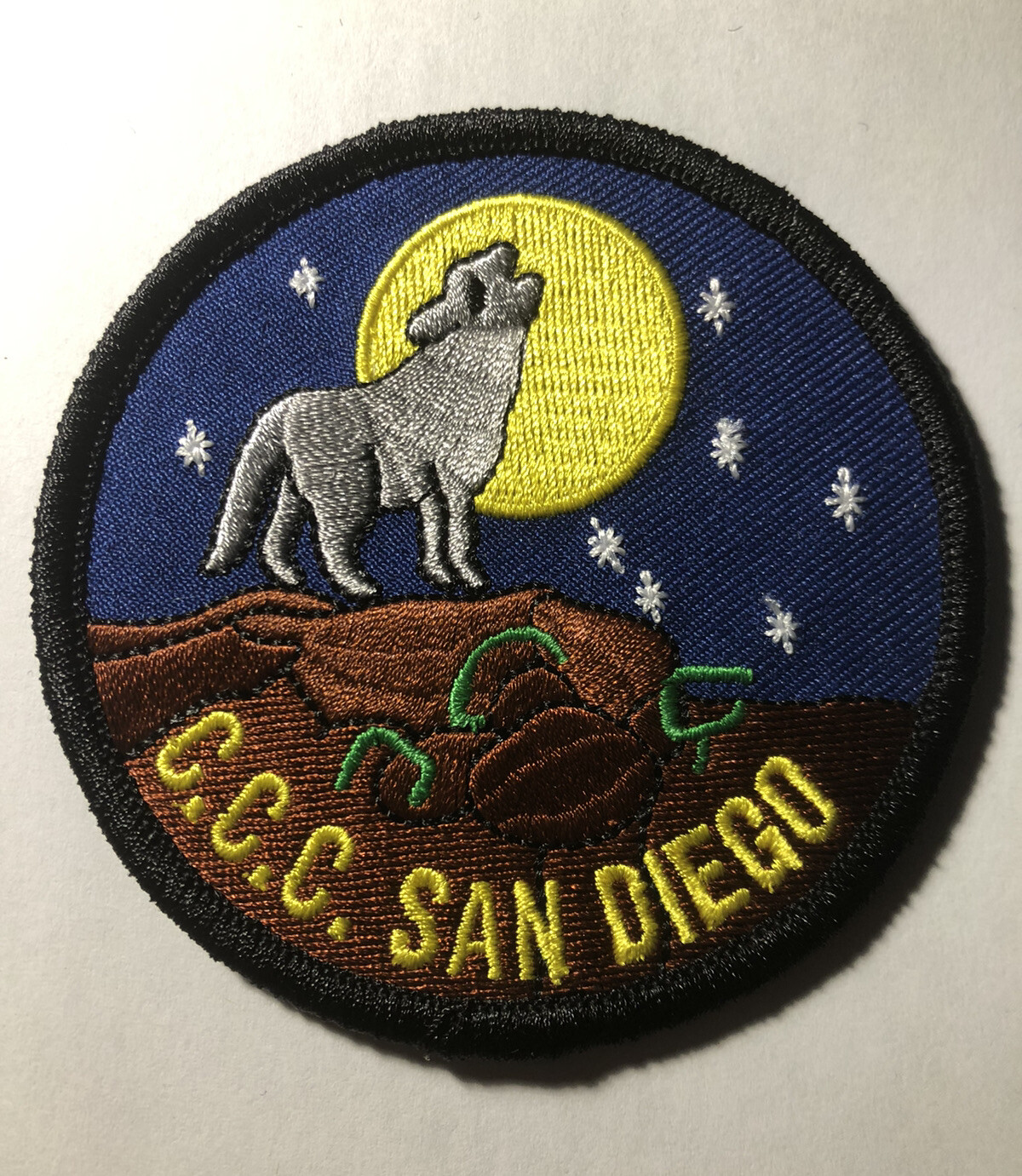 San Diego California Civilian Conservation Corps CCC Patch