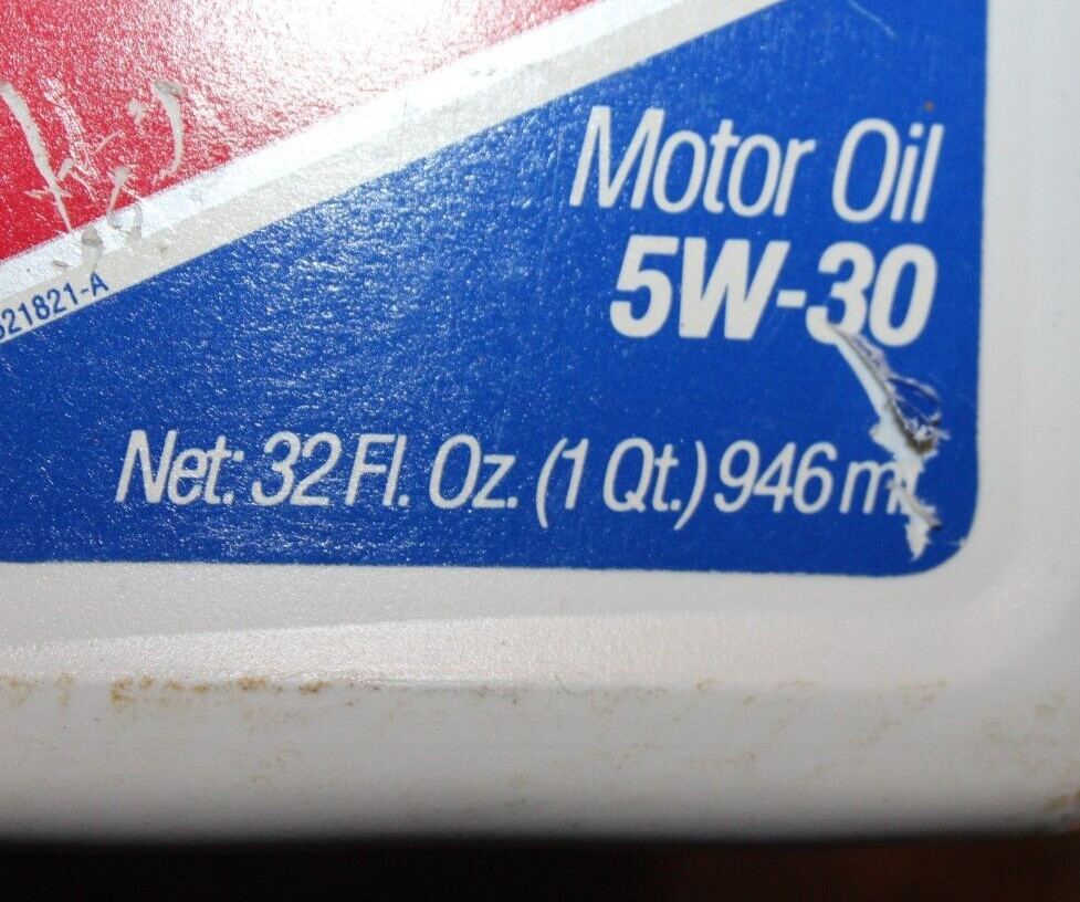 RARE VINTAGE NOS 1-QT AMWAY FREEDOM MOTOR OIL SYNTHETIC 15W-30 DATED 1988