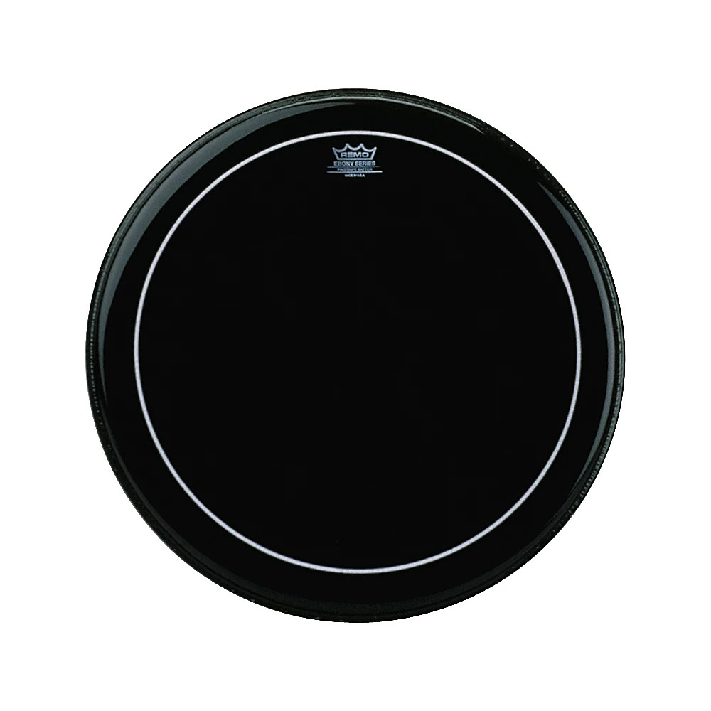Remo Ebony Pinstripe Tom Head 15 in.
