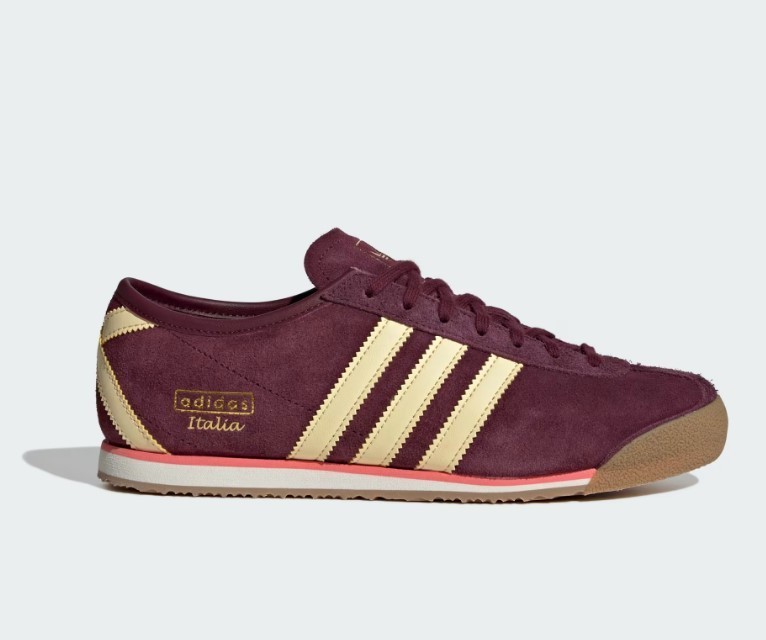 Adidas originals Women's Italy 1970s JQ6929 Maroon SNEAKERS