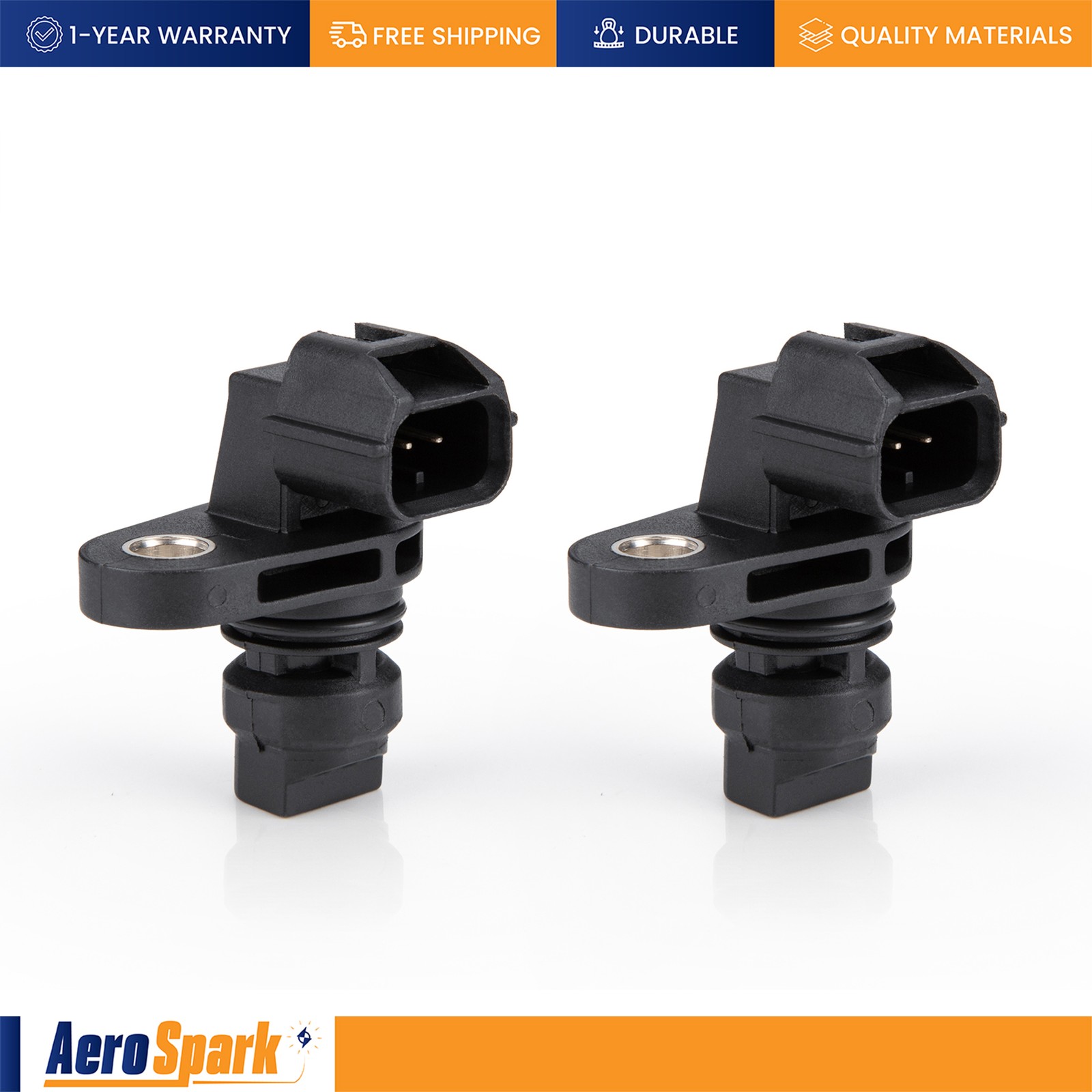 2PCS Engine Camshaft Position Sensor for Mazda 6 2014-2021 CX-9 2016-2022 2.5L