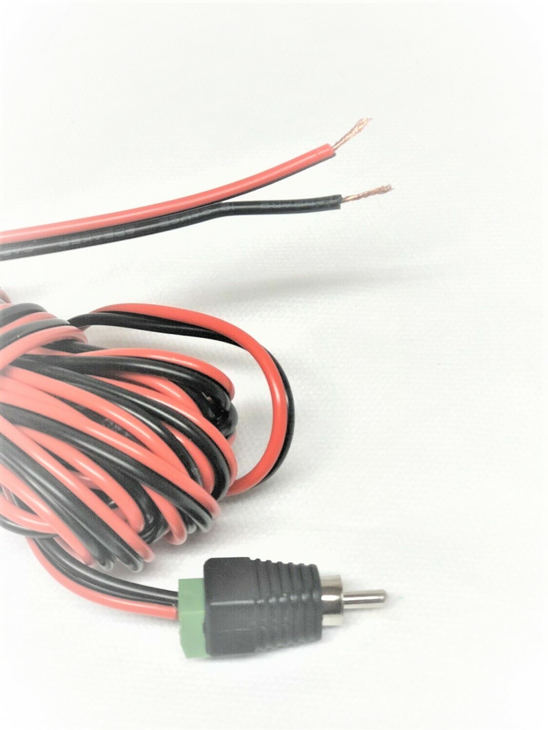 02 Rear Speaker Cables for Bose Acoustimass Lifestyle - RCA to Bare Wire