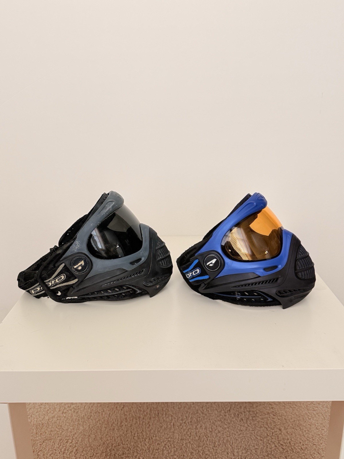 Two Proto Axis Pro Paintball Goggles