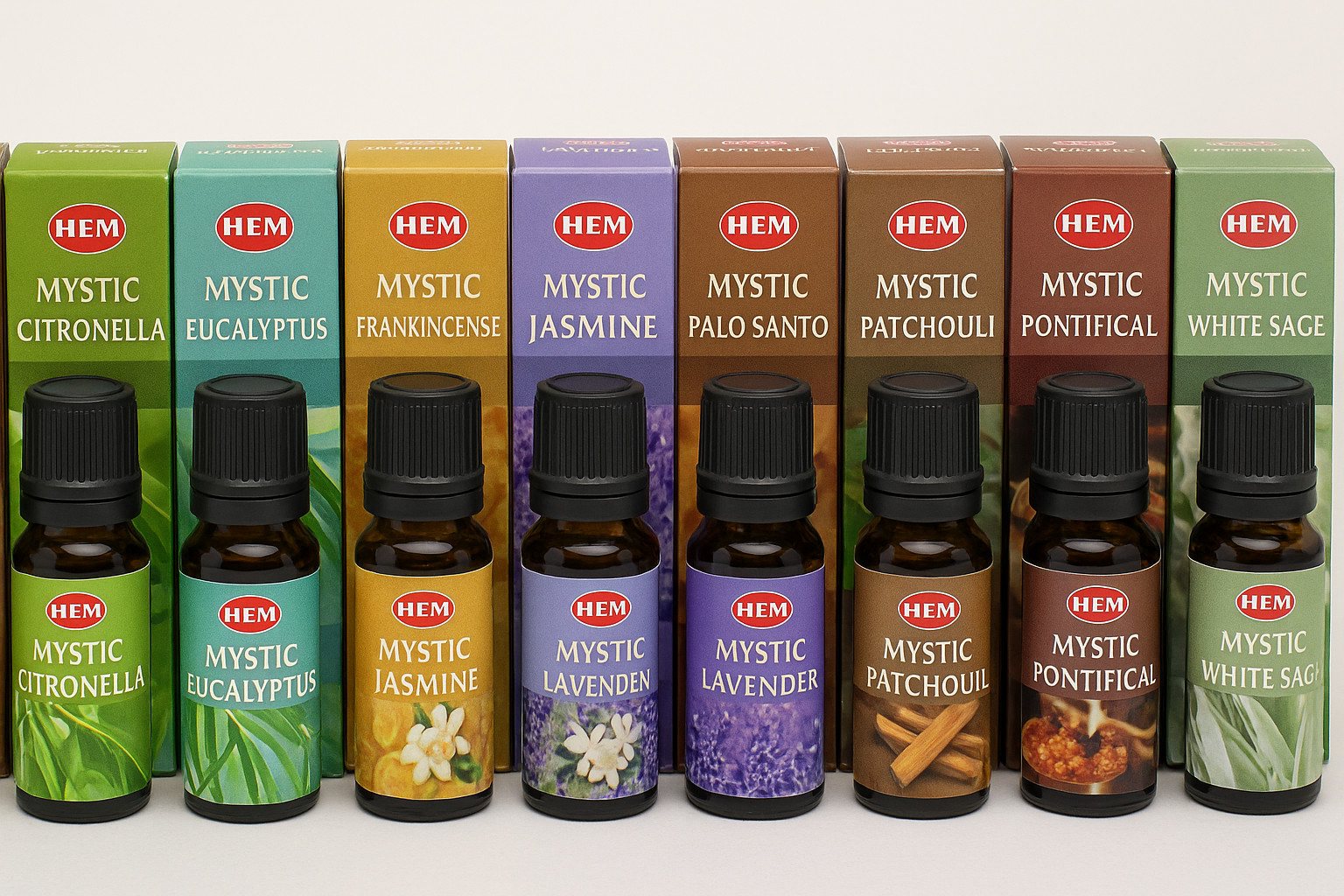 Hem Mystic Aroma Oil's - Multiple Scents - 10ML