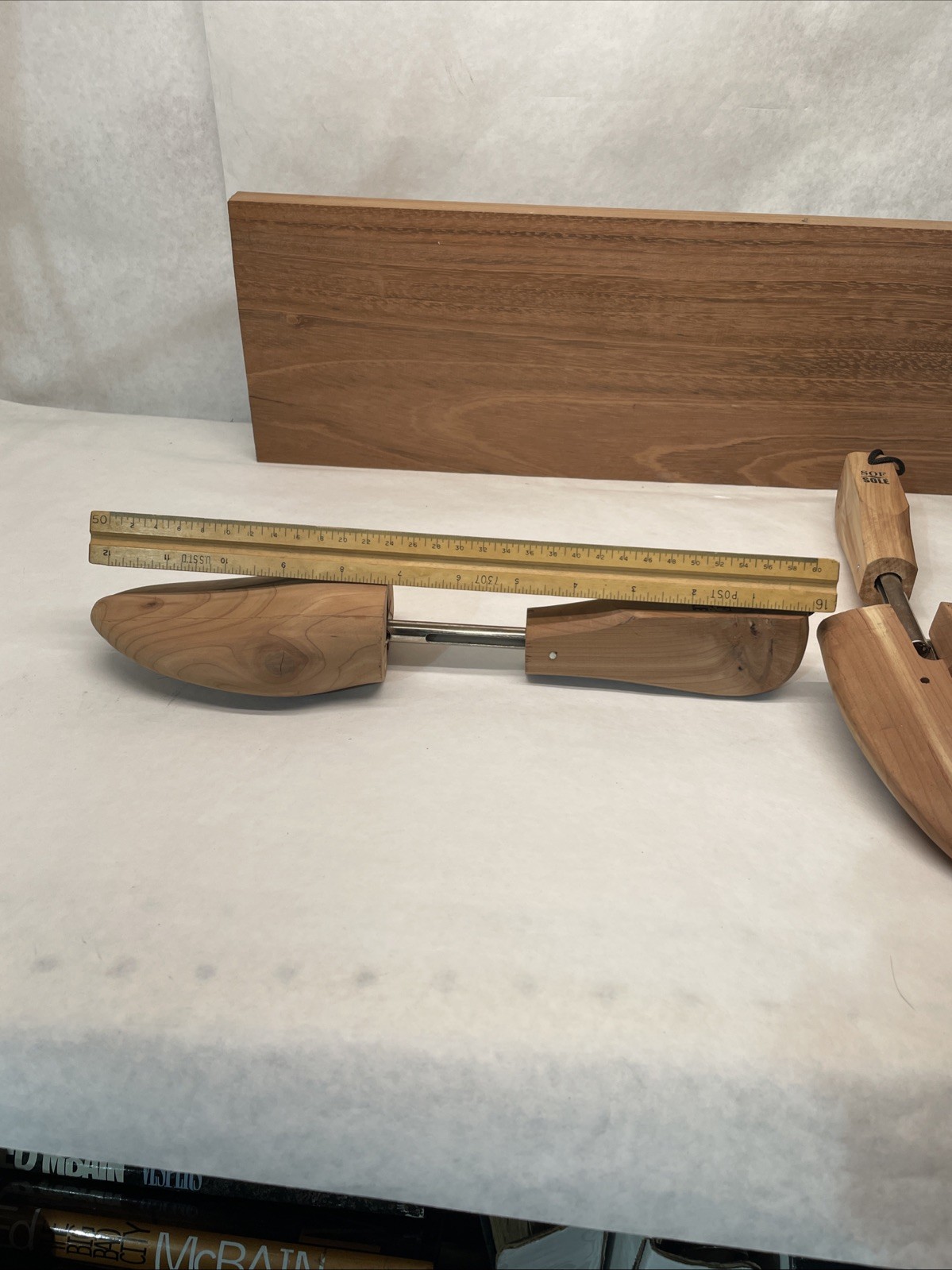 Soft Sole Shoe Cedar Shapers Adjustable Wooden