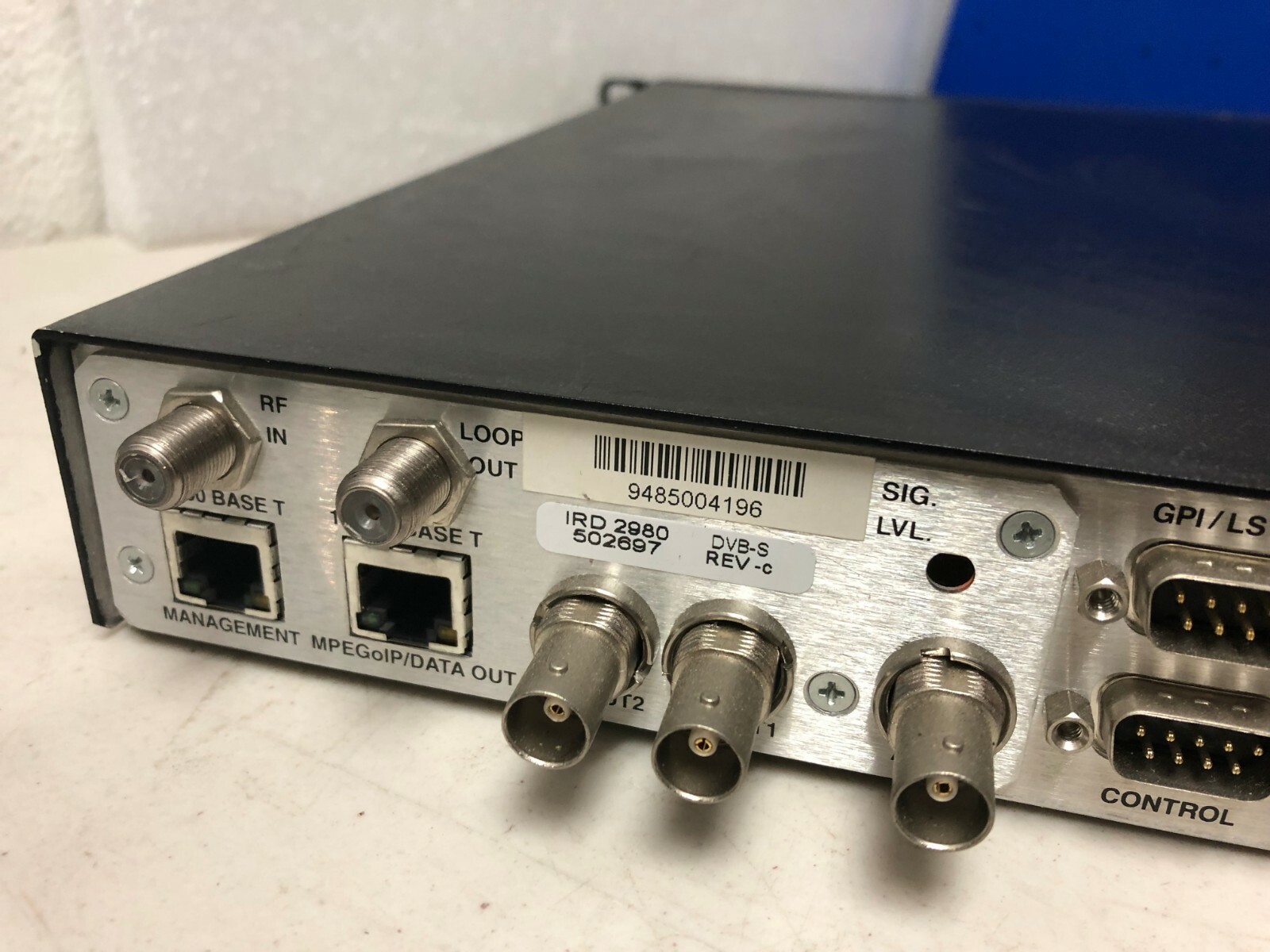 HARMONIC IRD-2900 Scopus Professional Receiver Decoder DVB ird-2980 2 rf input