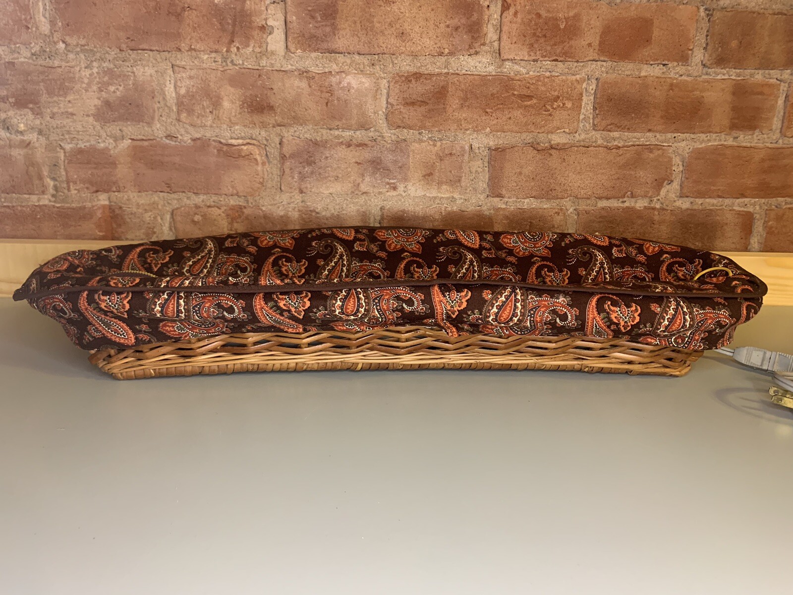 Vintage 60s Norjac Electric French Bread Warmer Paisley Tested/Works OG Box