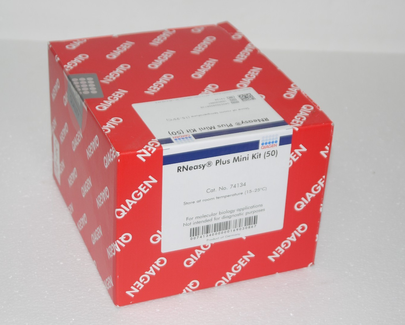 Qiagen 74134 RNeasy Plus Mini Kit RNA Extraction 50 Minipreps Sealed New