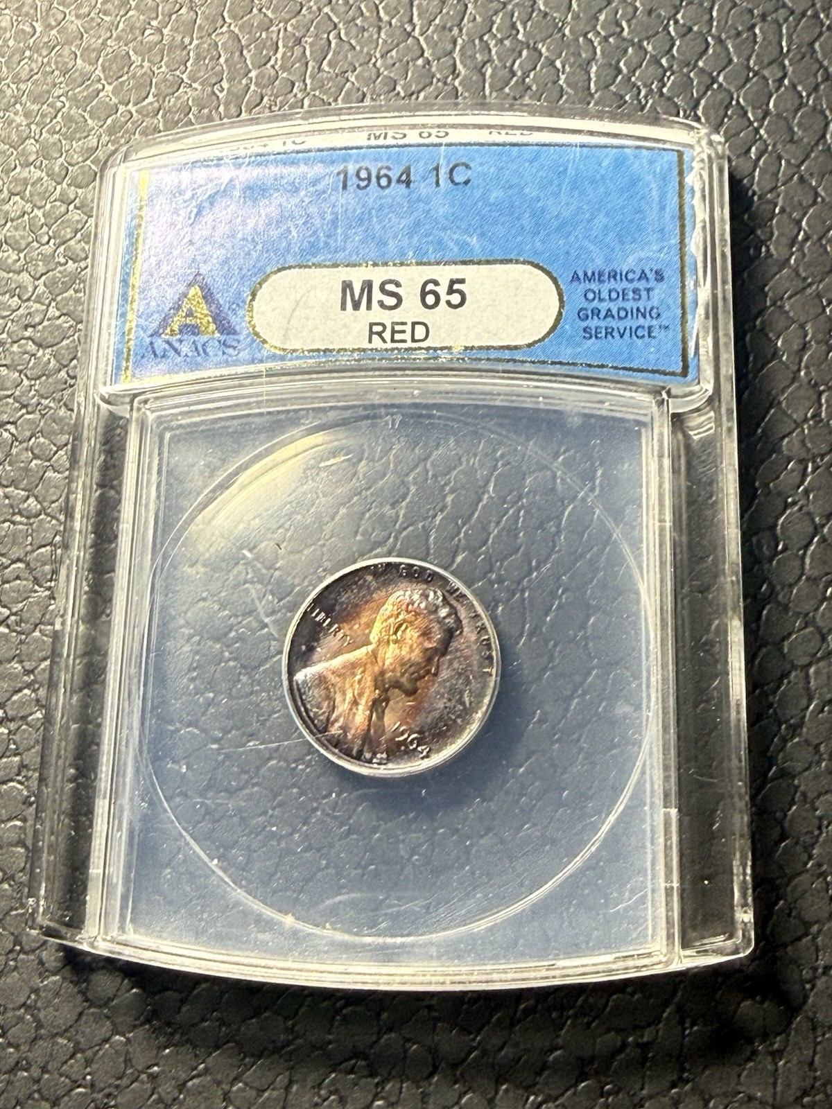 1964 Lincoln Memorial Small Cent Penny Toned