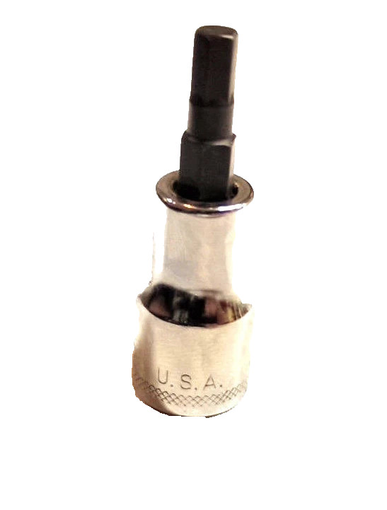 EASCO/KD 3/8" square drive. Hex Bit Socket EA 414712 *MADE IN THE USA*