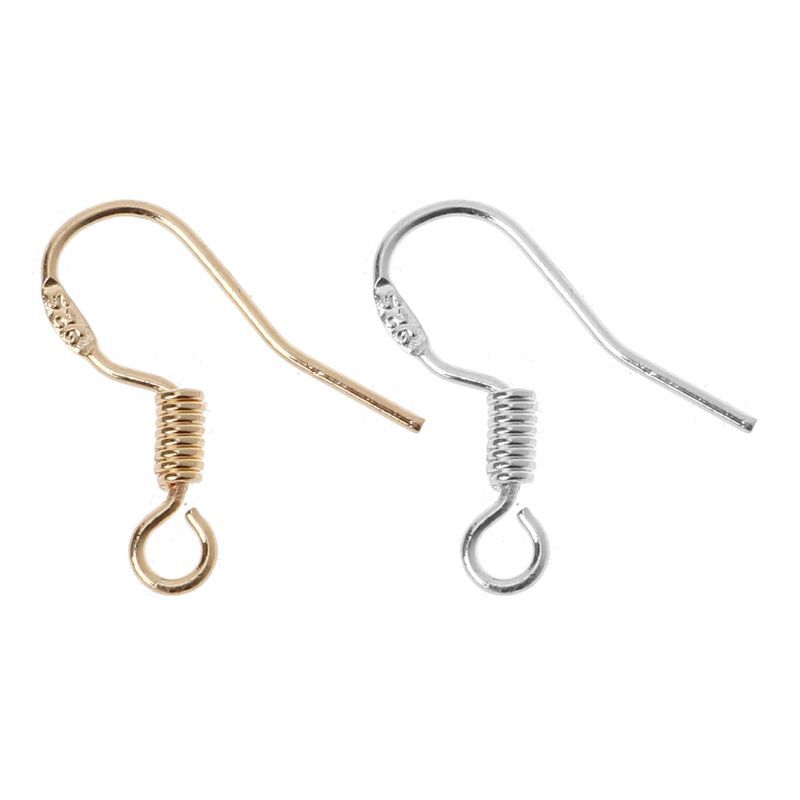 10Pcs Earring Hooks French Ear Wire Earring Making Findings Parts Jewelry DIY