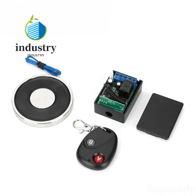 12V 24V The Wireless Remote Control Electro Magnet Electromagnet Cylinder Magnet