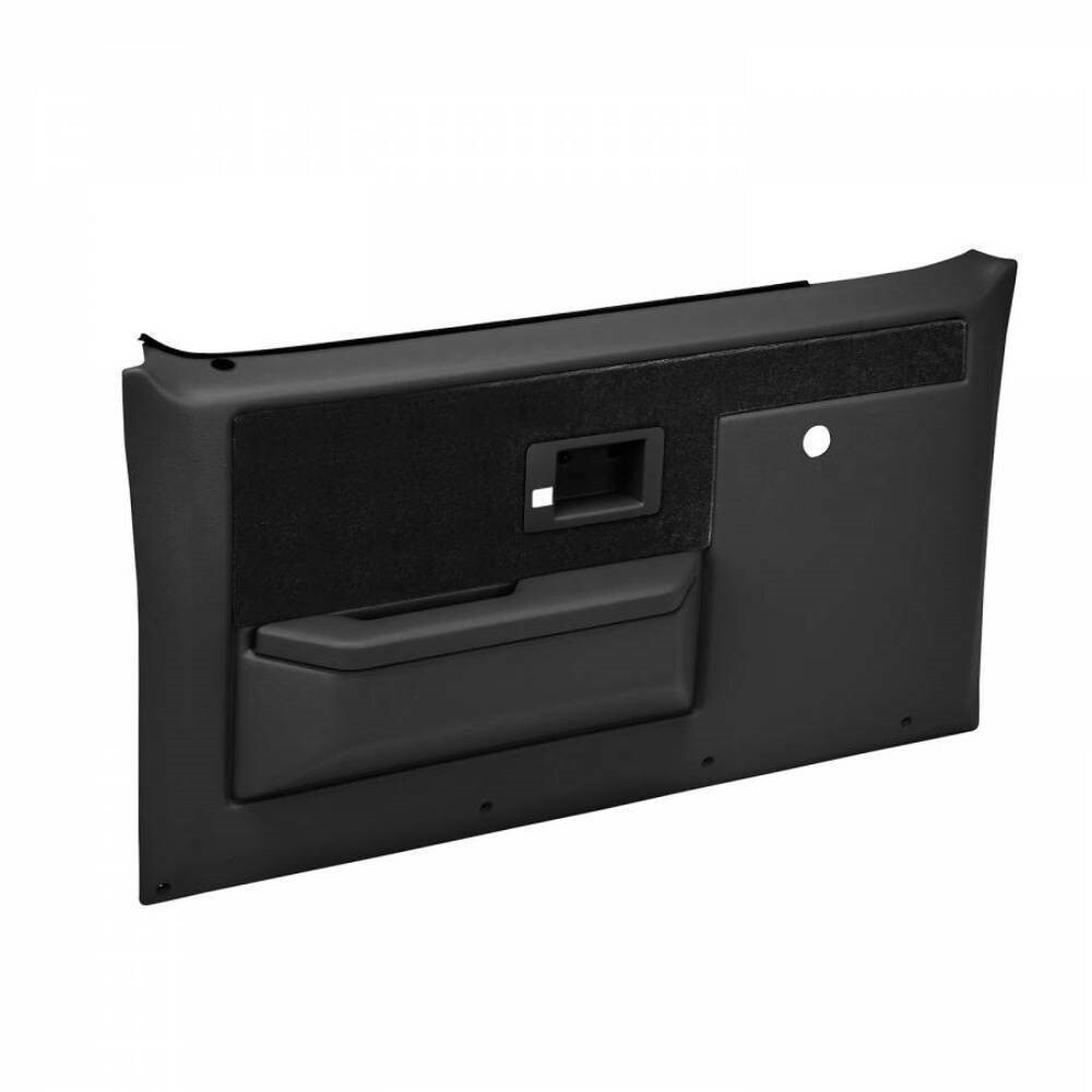 Coverlay Black Pair Replacement Door Panels 18-35N-BLK Fits 81-91 Chevy GMC
