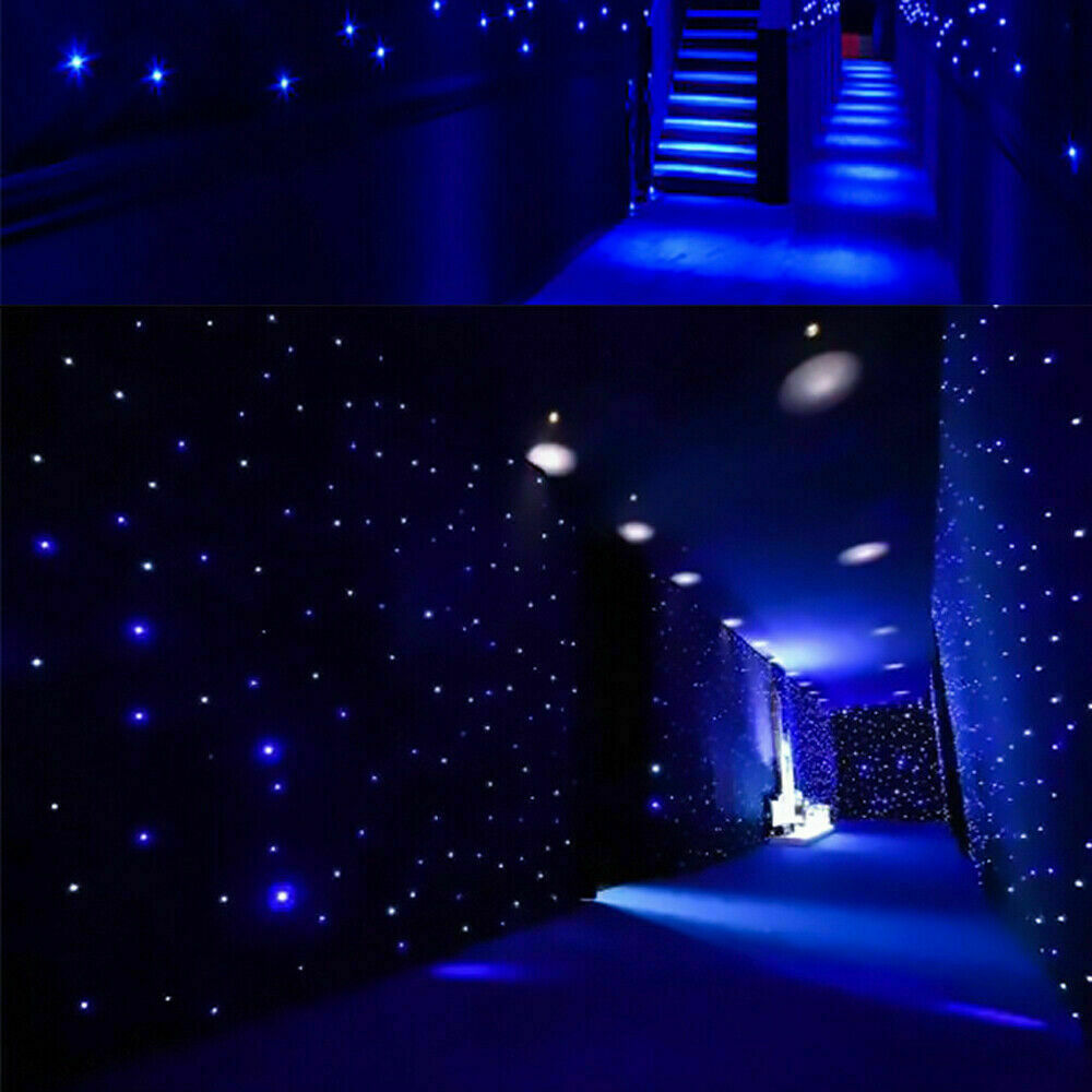 LED Star Backdrop 6m × 3m White & Blue LEDs DMX Control Controller