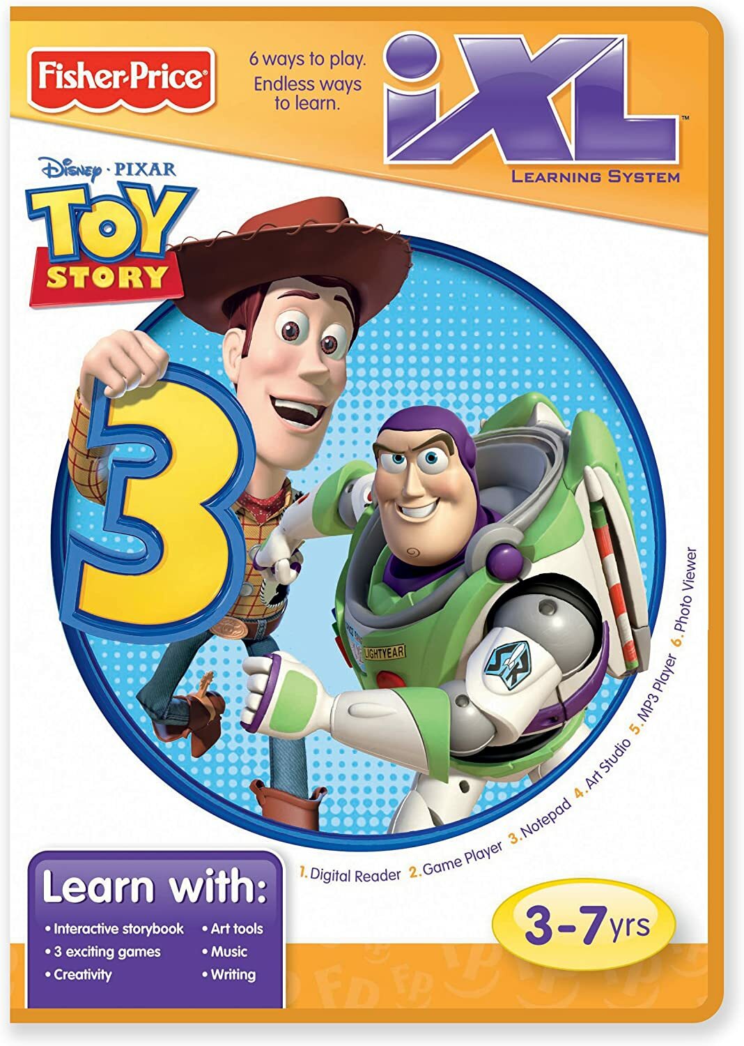 Fisher Price iXL Learning System Software Toy Story 3 New Sealed