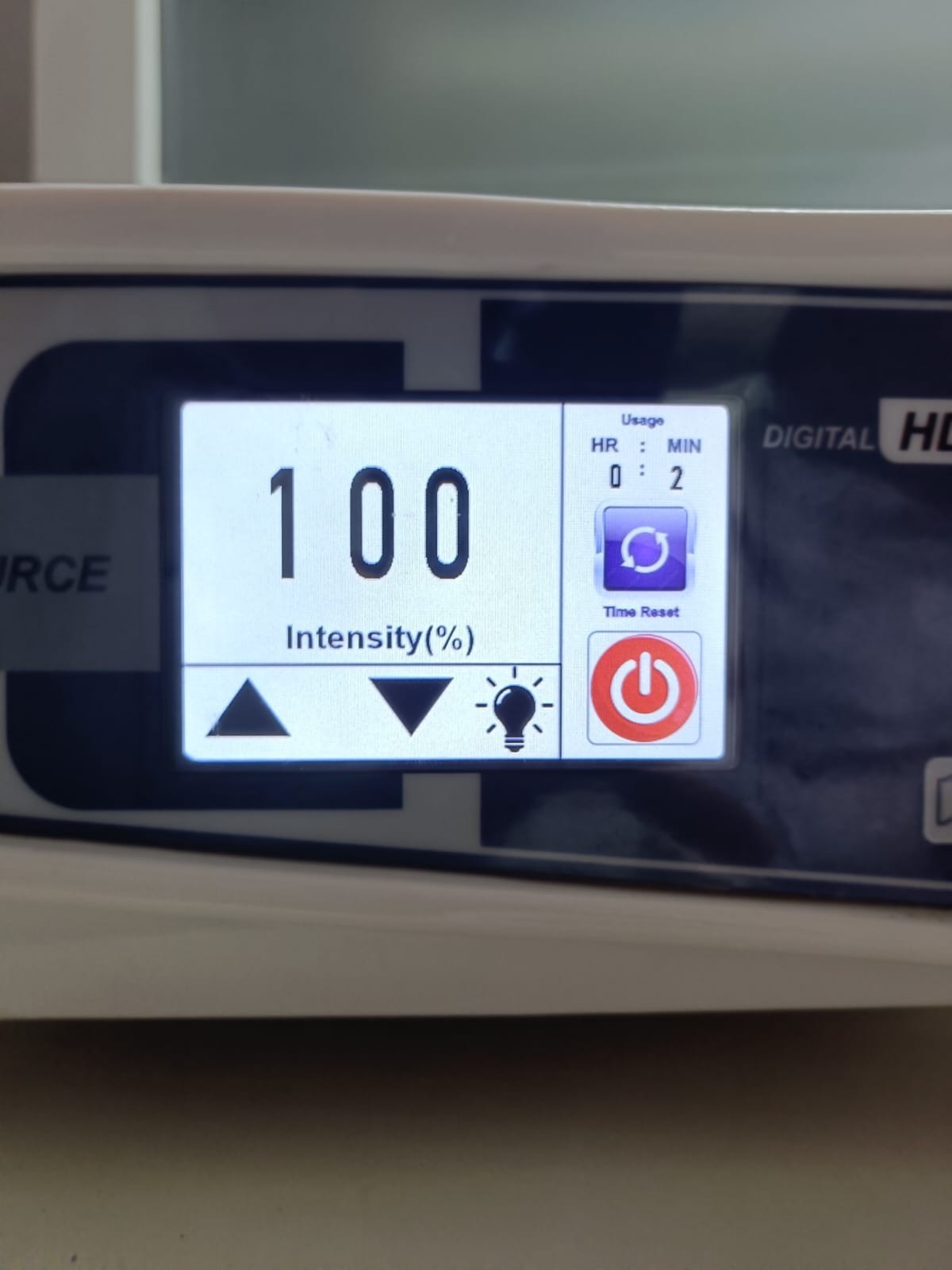 Endoscopy Cold LED Light Source Medical 100W with Fiber Optic Cable (FOC)