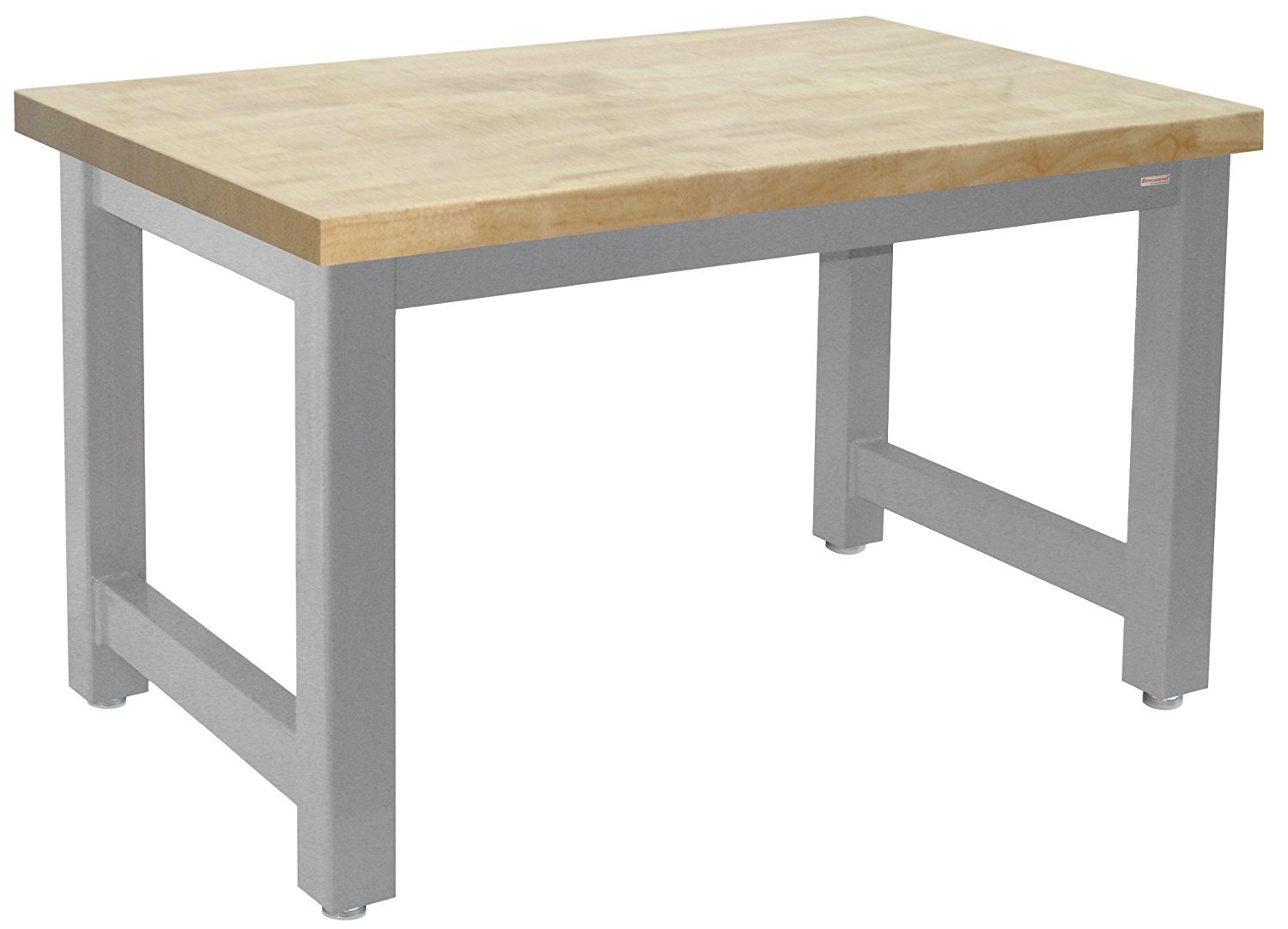 BenchPro H Solid Maple 24"D x 120"W Production Table Industrial Workbenches