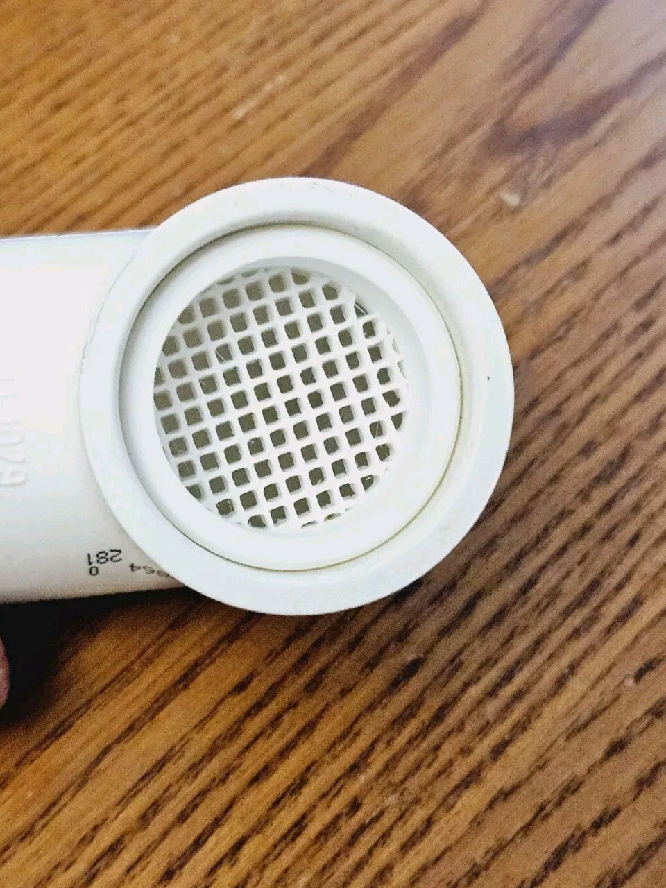 1" PVC Vent Screen, 1.315" OD, Fine Mesh Screen, All Plastic, 1" Fitting