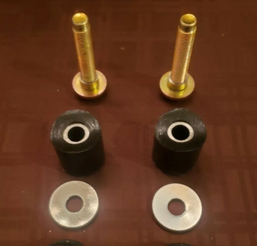 Correct Half Cab Shoulder Belt Rubber Bushing Bolt Kit for Jeep  CJ8 Scrambler