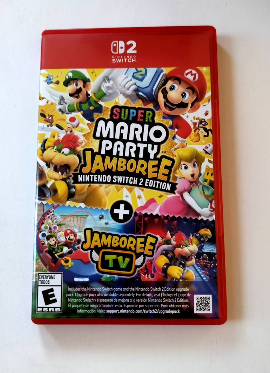 Original Box Case Nintendo Switch 2 for Super Mario Party Jamboree TV SW2