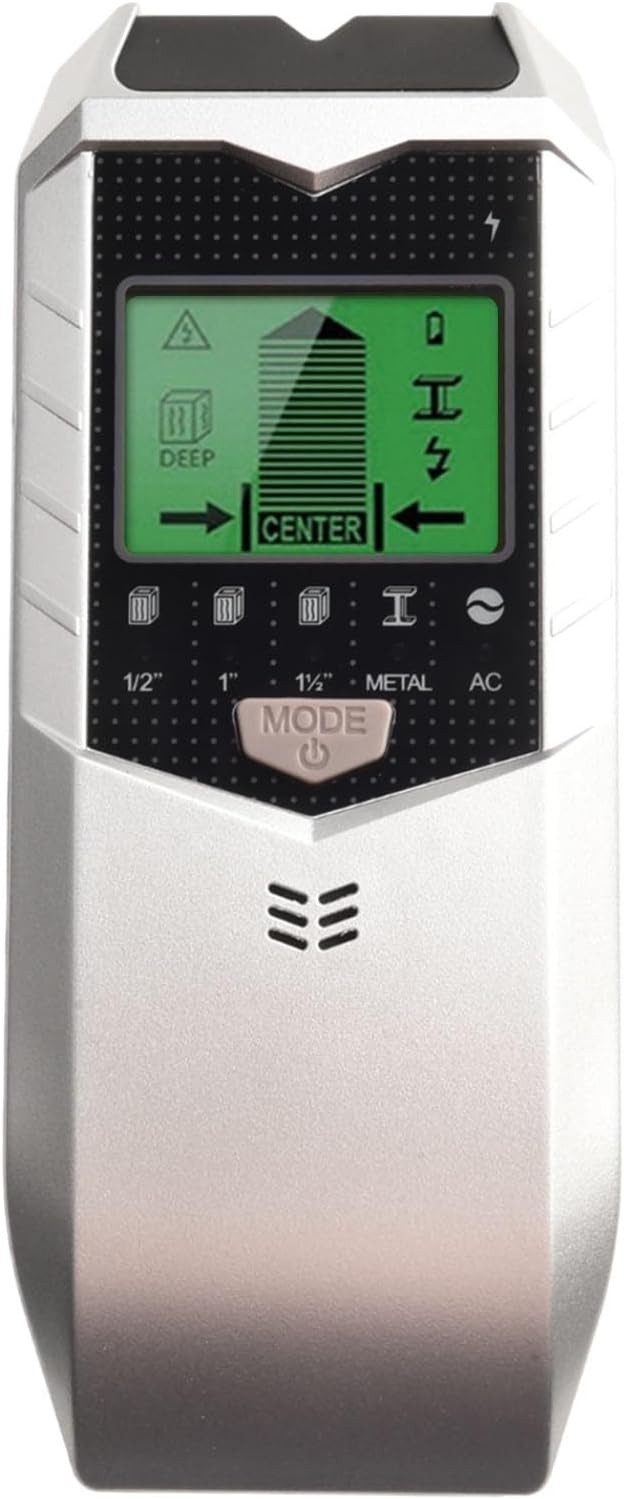 5 in 1 Wall Scanner Detector with LCD Display, Stud Finder for Wood Metal, Home