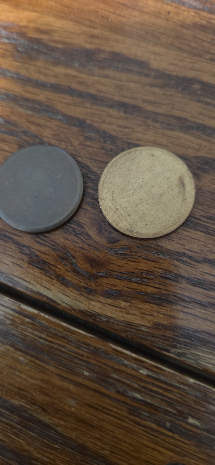 Blank"  Quarter Size" Copper(5)  Planchett