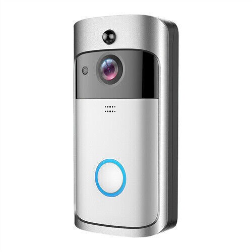 Wireless Cordless Doorbell Video Visual Camera Intercom Home Security Timbre Kit