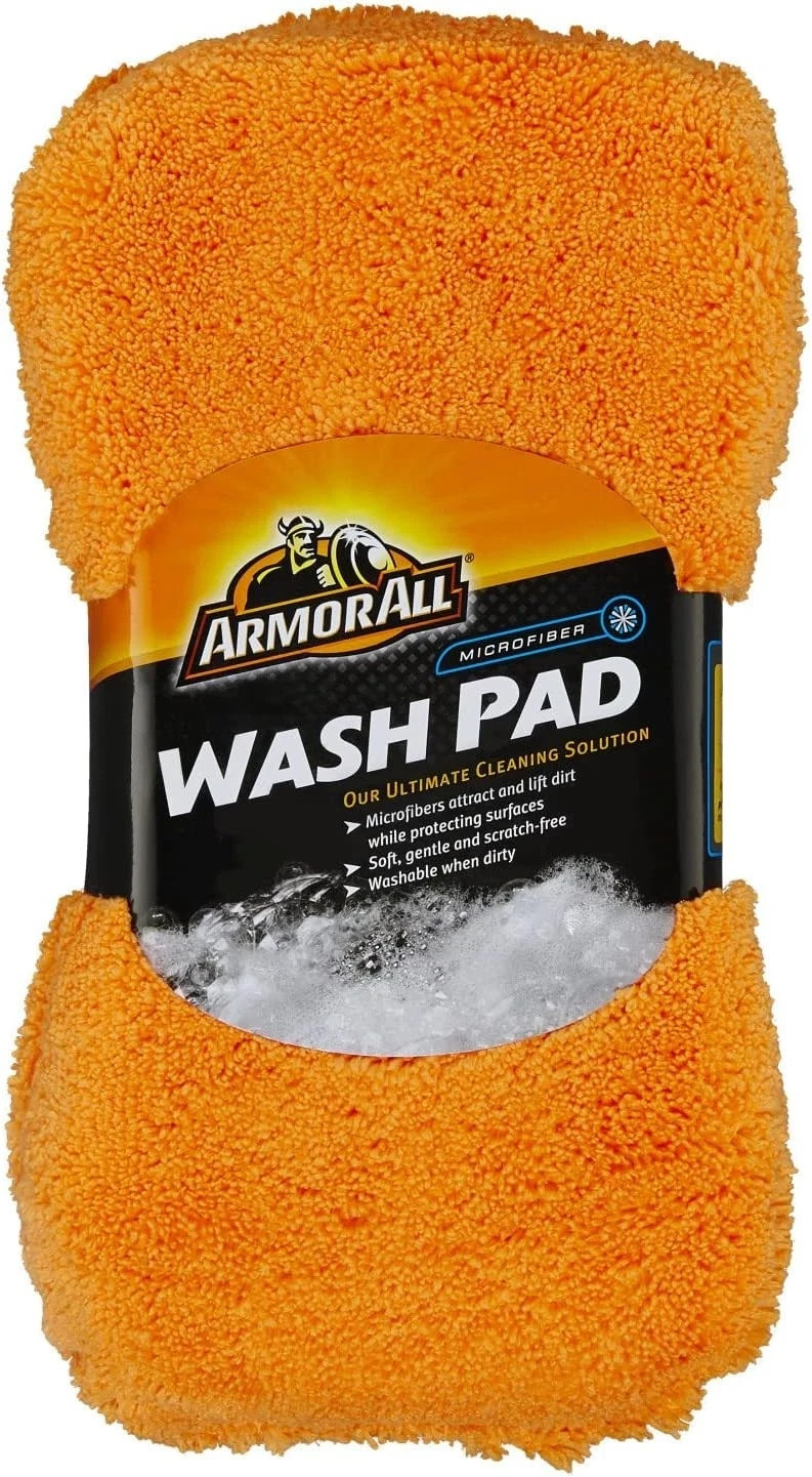 Armor All Car Wash Pad, Microfiber Car Wash Supplies for Cars, Trucks